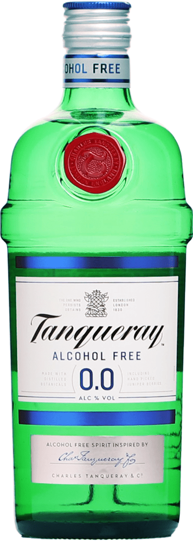 Tanqueray Alcohol Free 0,7l (čistá fľaša)