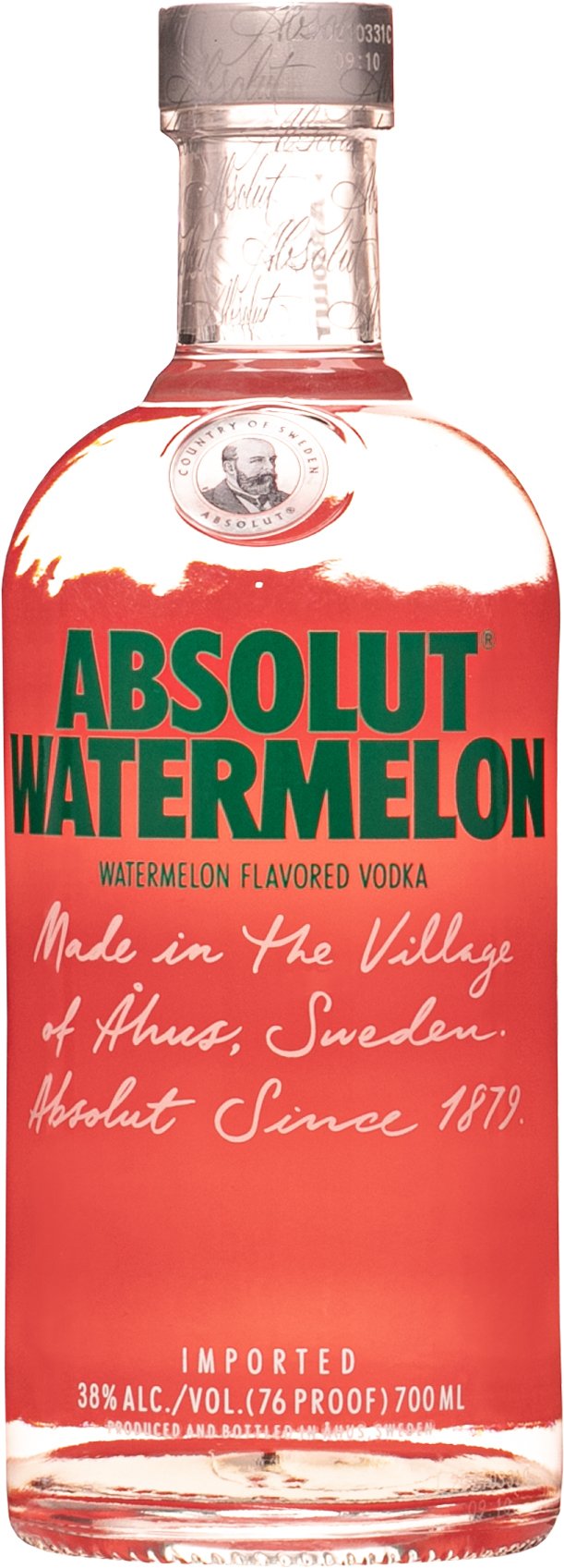 Absolut Watermelon 38% 0,7l (čistá fľaša)