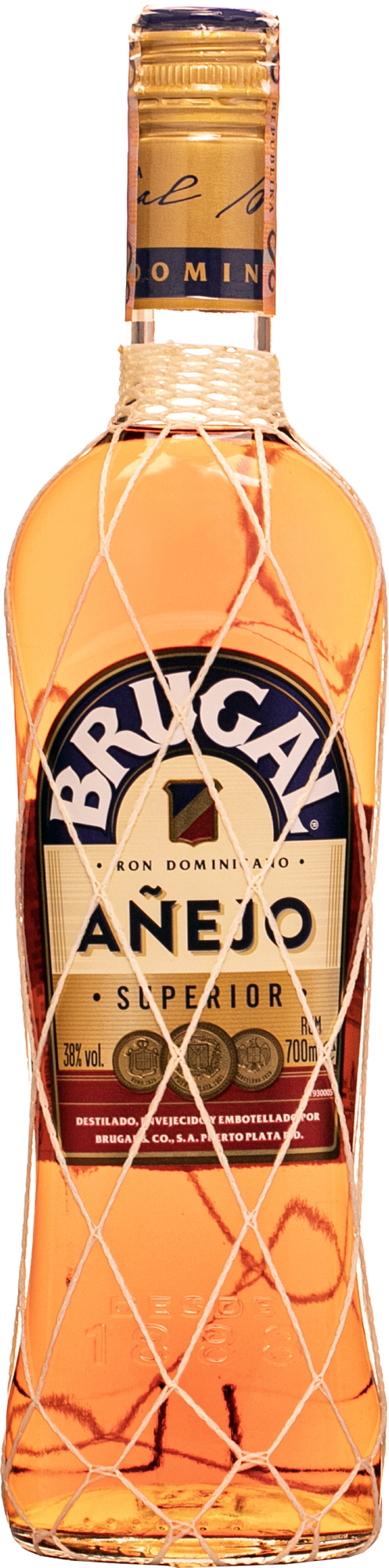 Brugal Anejo 38% 0,7l (čistá fľaša)