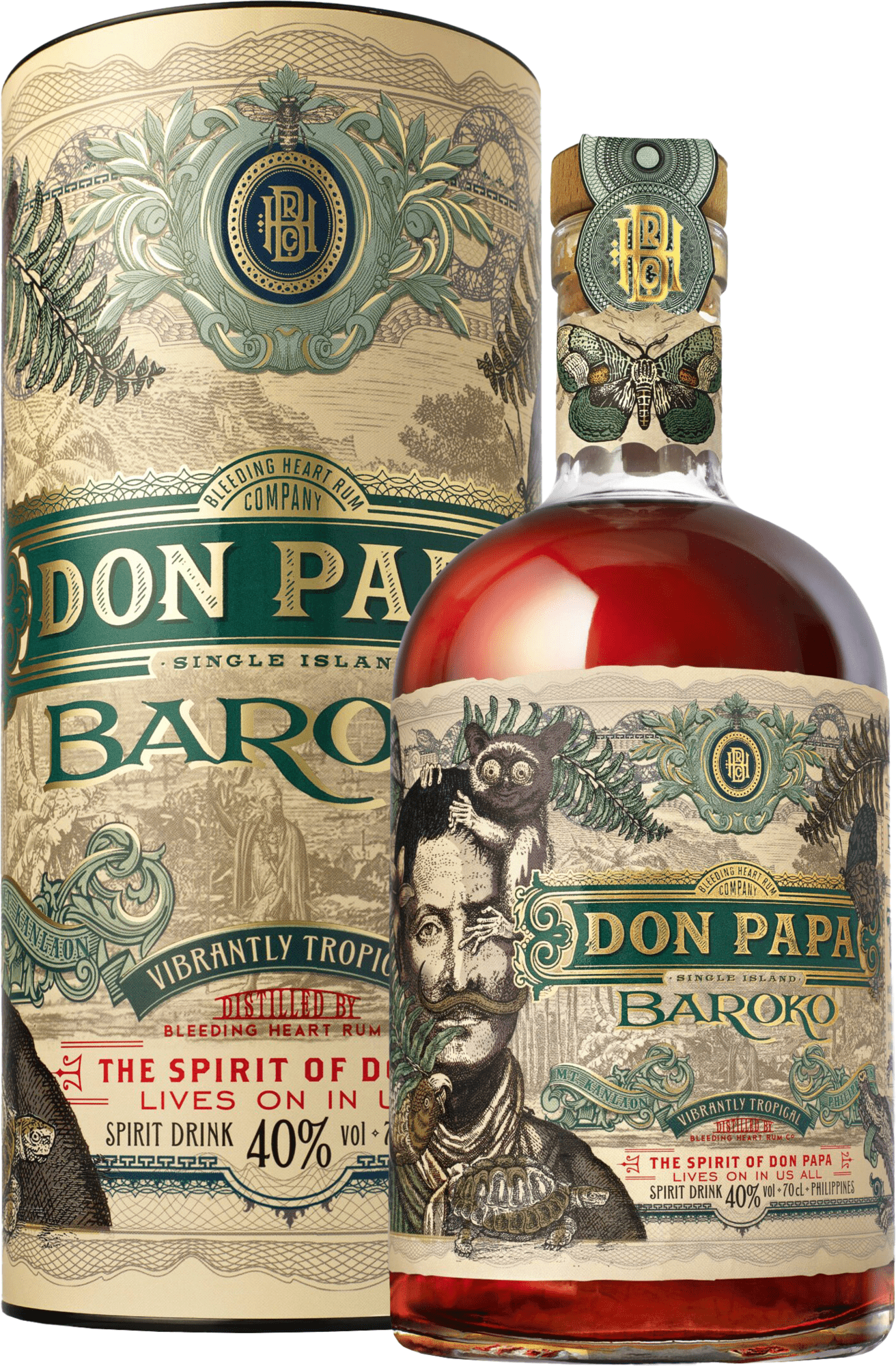 Don Papa Baroko 40% 0,7l (tuba)