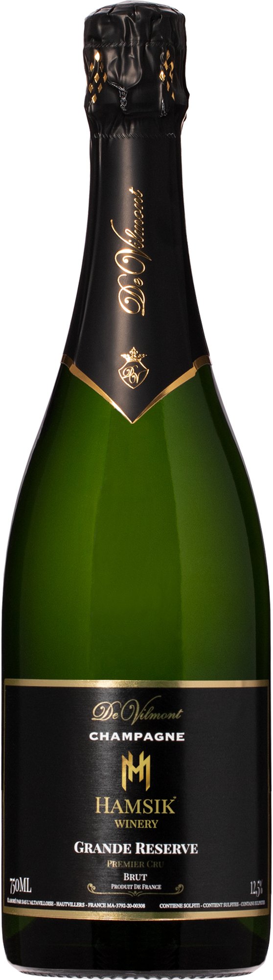 Hamsik Champagne Grande Réserve Premier Cru Brut 12,5% 0,75l