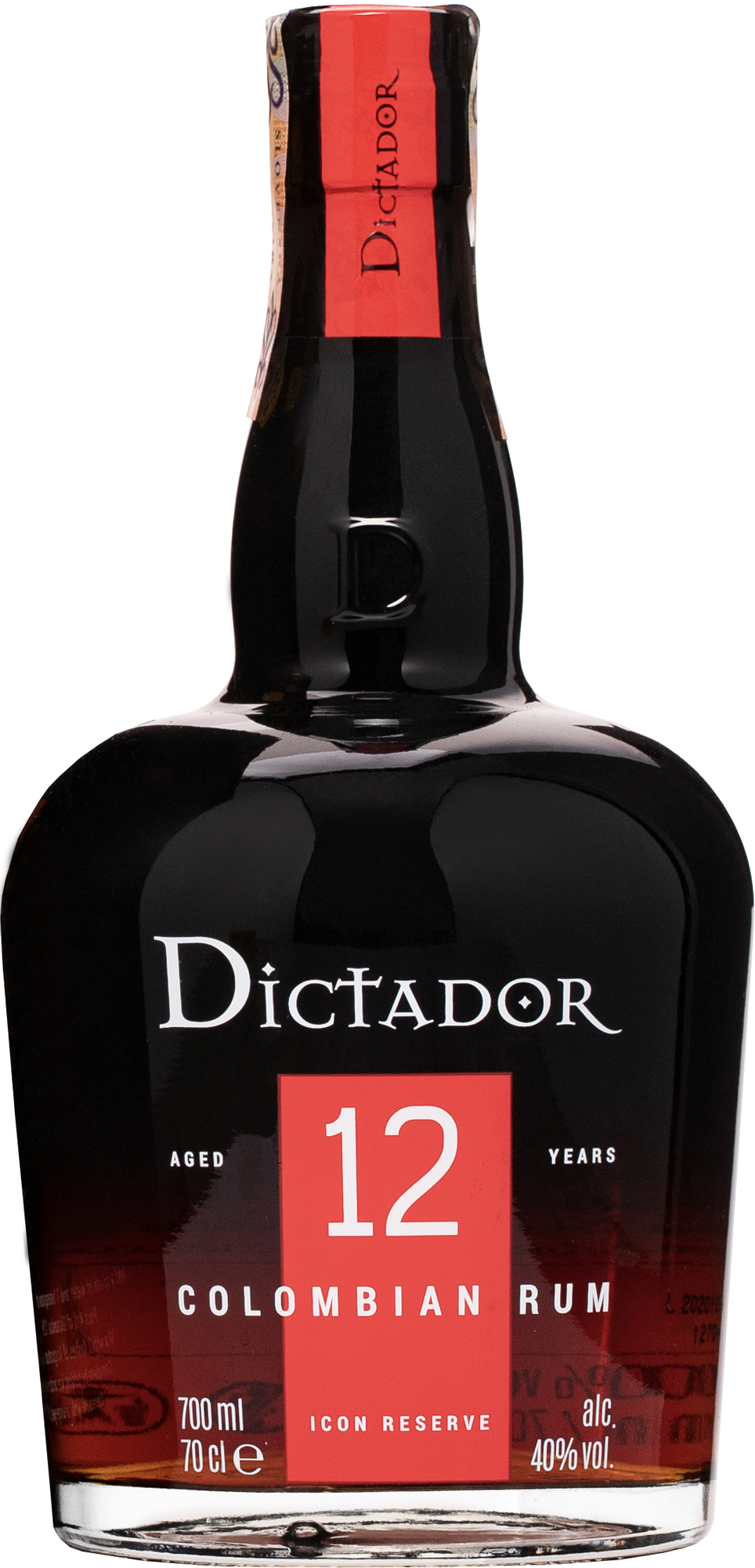 Dictador 12 ročný 40% 0,7l (čistá fľaša)