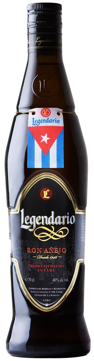 Legendario Ron Anejo 40% 0,7l (čistá fľaša)