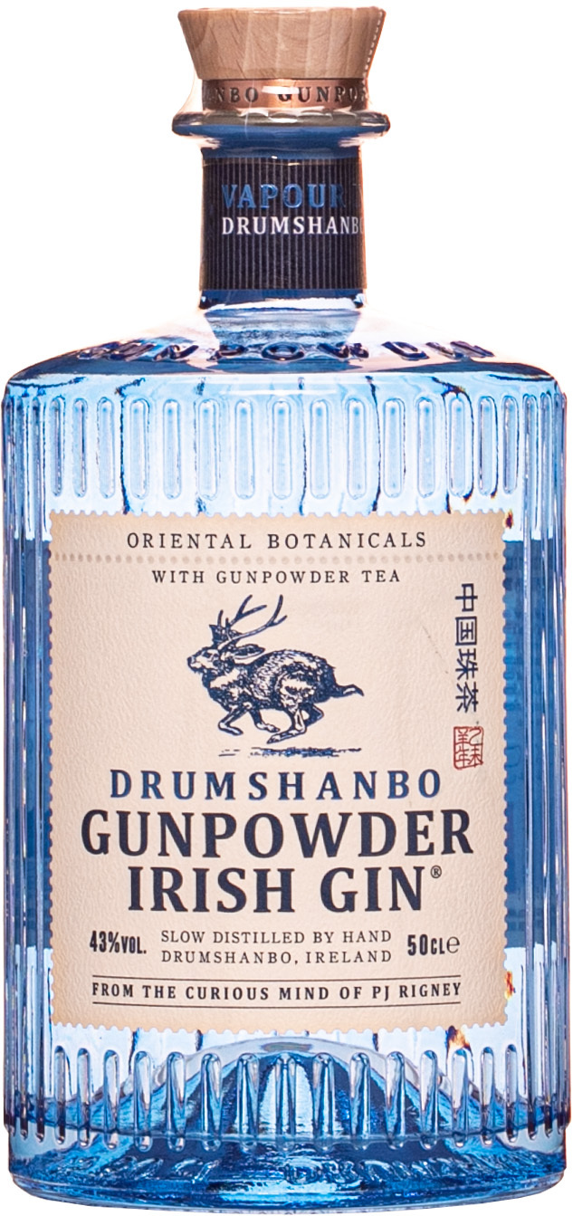 Drumshanbo Gunpowder Irish Gin 0,5l 43% (čistá fľaša)