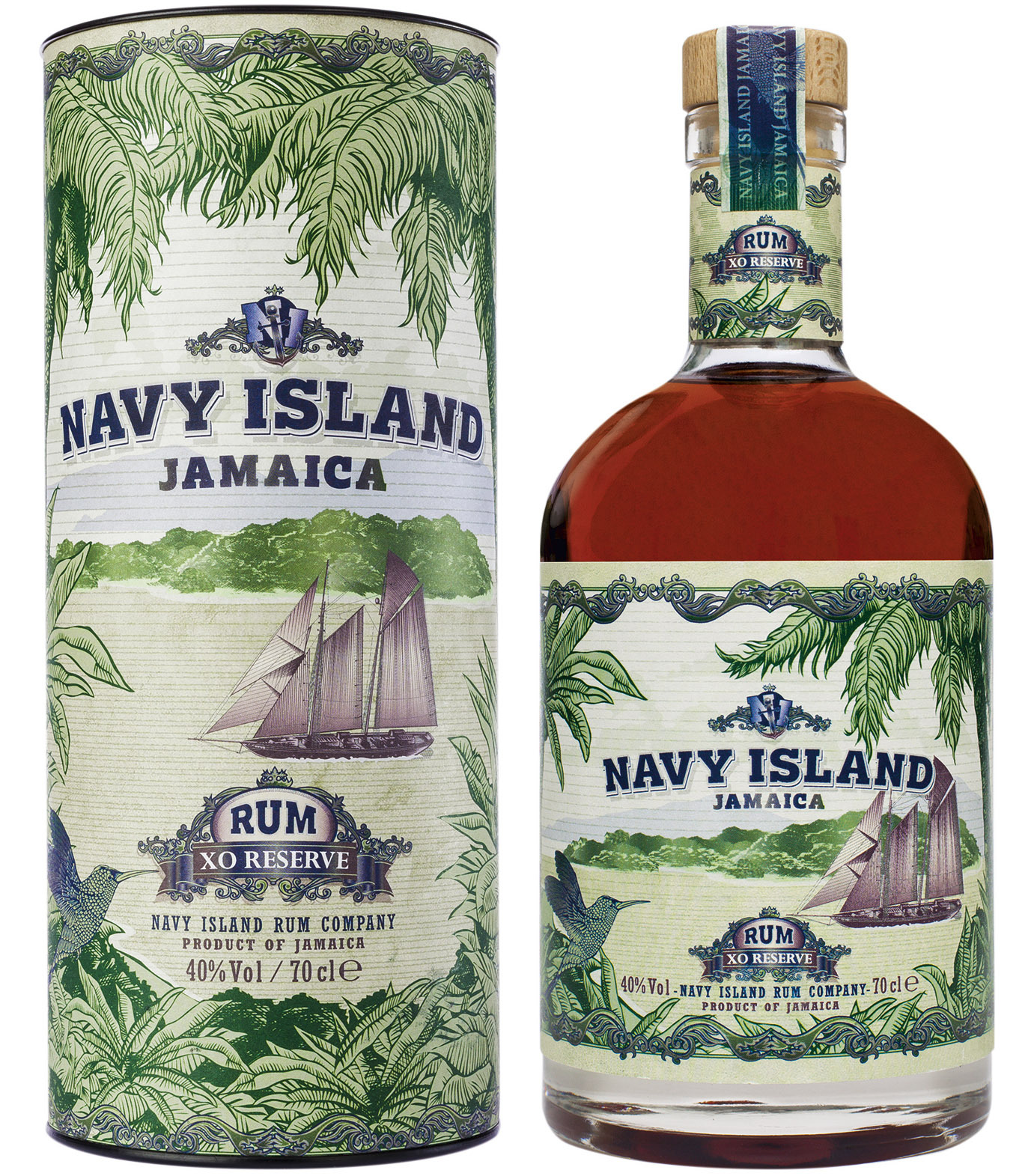 Navy Island XO Reserve 40% 0,7l (darčekové balenie kazeta)