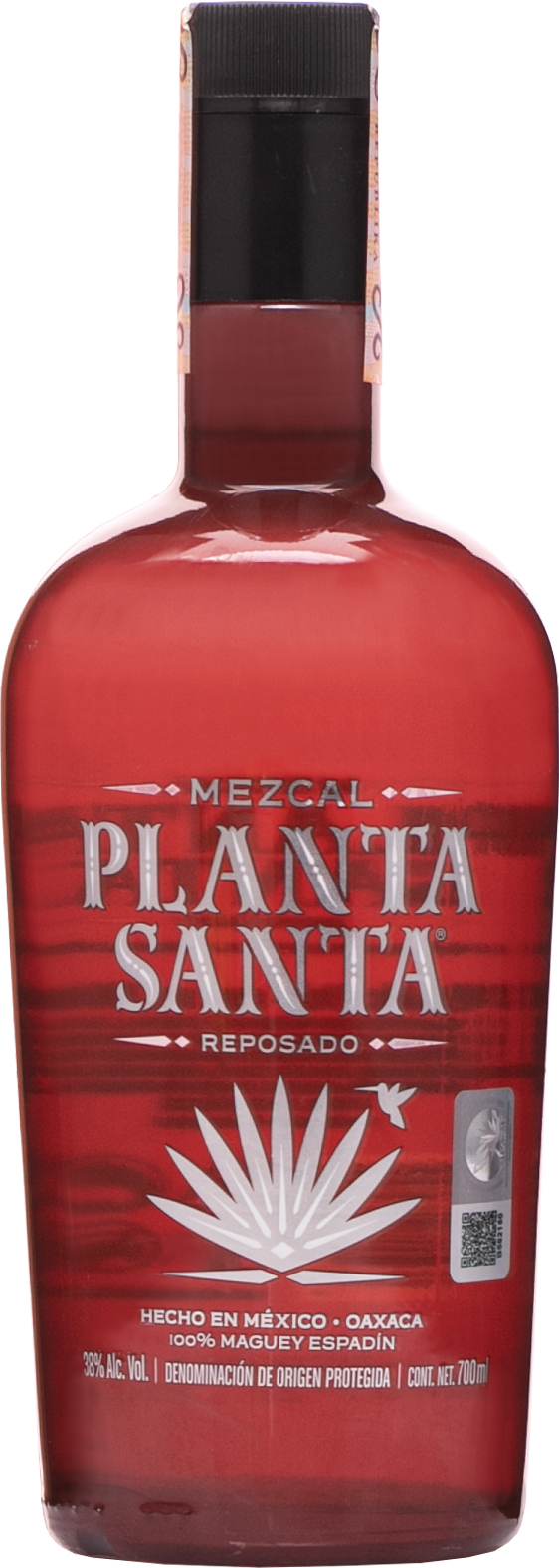 Mezcal Planta Santa Reposado 38% 0,7l (čistá fľaša)