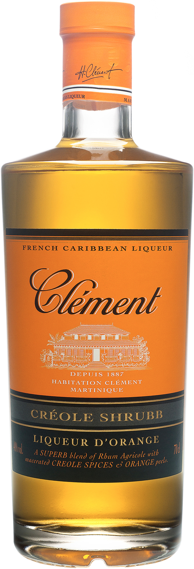 Clément Creole Shrubb Liqueur D'Orange 0,7 l 40%