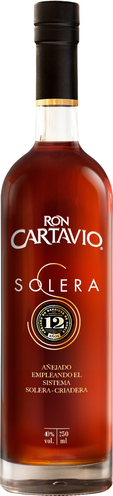 Ron Cartavio Solera 12 40% 0,7l (čistá fľaša)