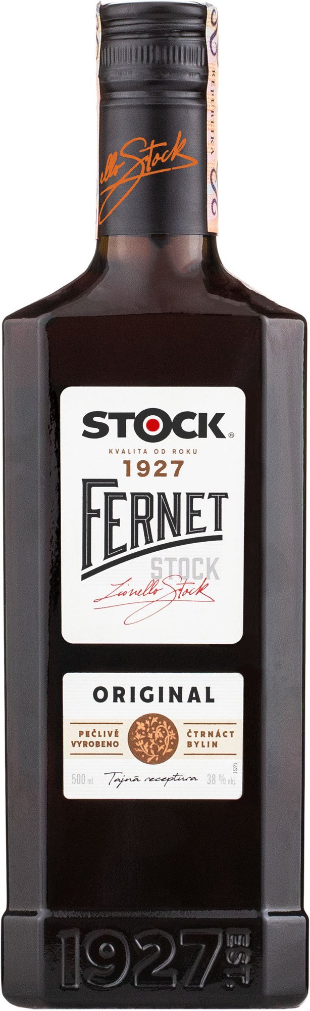 Fernet 0,5l 38% Stock