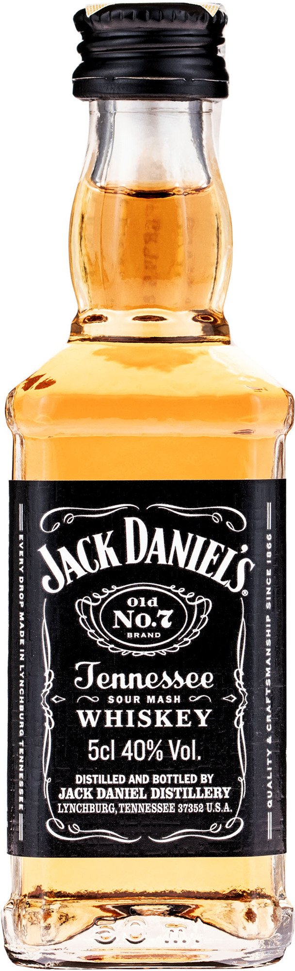 Jack Daniels Mini 40% 0,05l (čistá fľaša)
