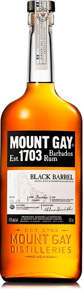 Obrázok Mount Gay Black Barrel 43% 0,7l