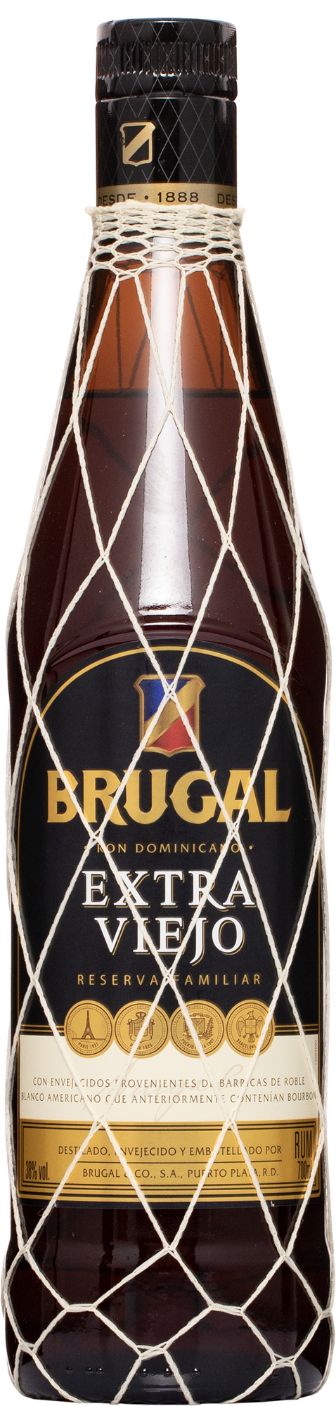 Brugal Extra Viejo 38% 0,7l (čistá fľaša)