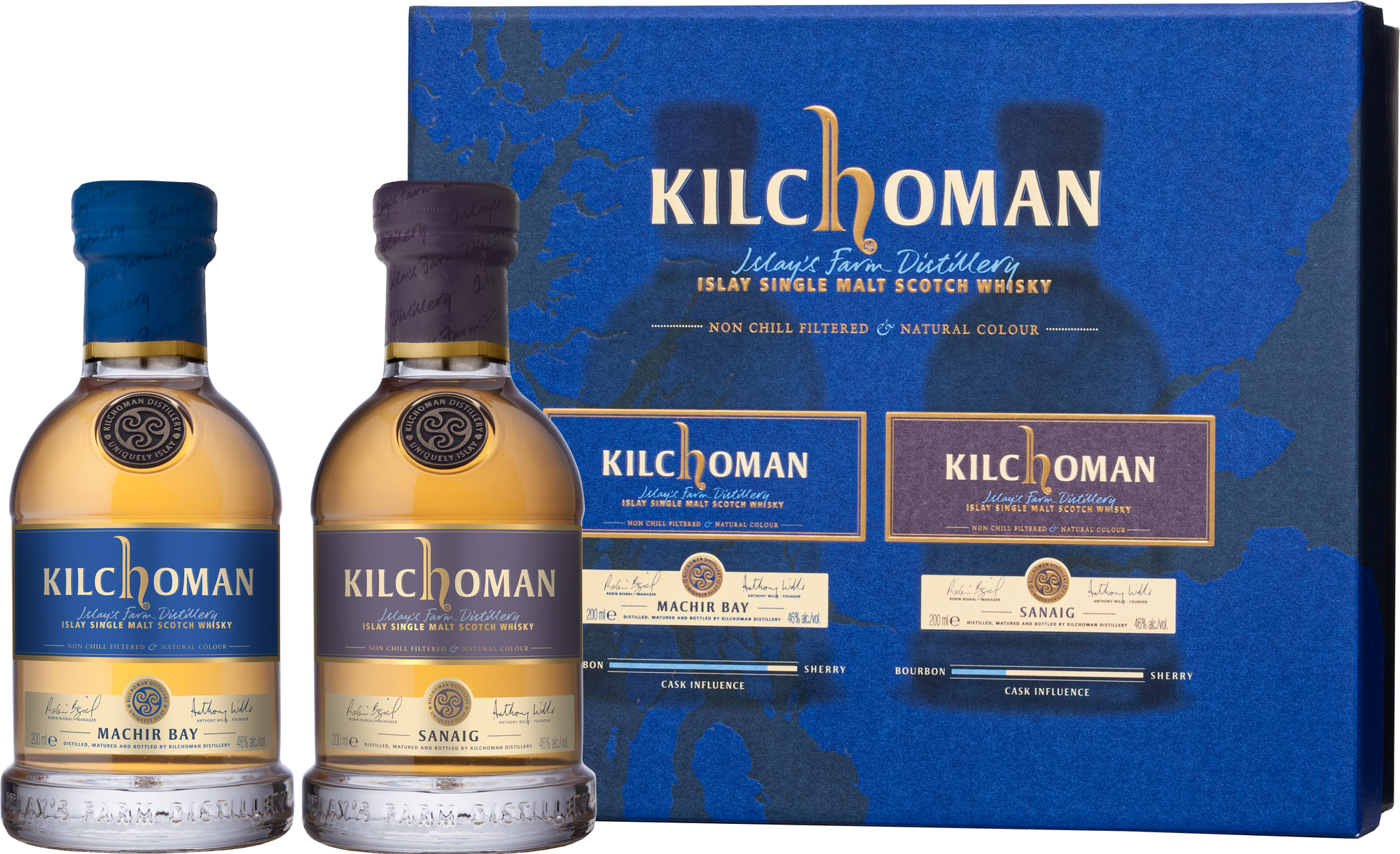 Kilchoman Duo Set 2 x 0,2l 46% 0,4l
