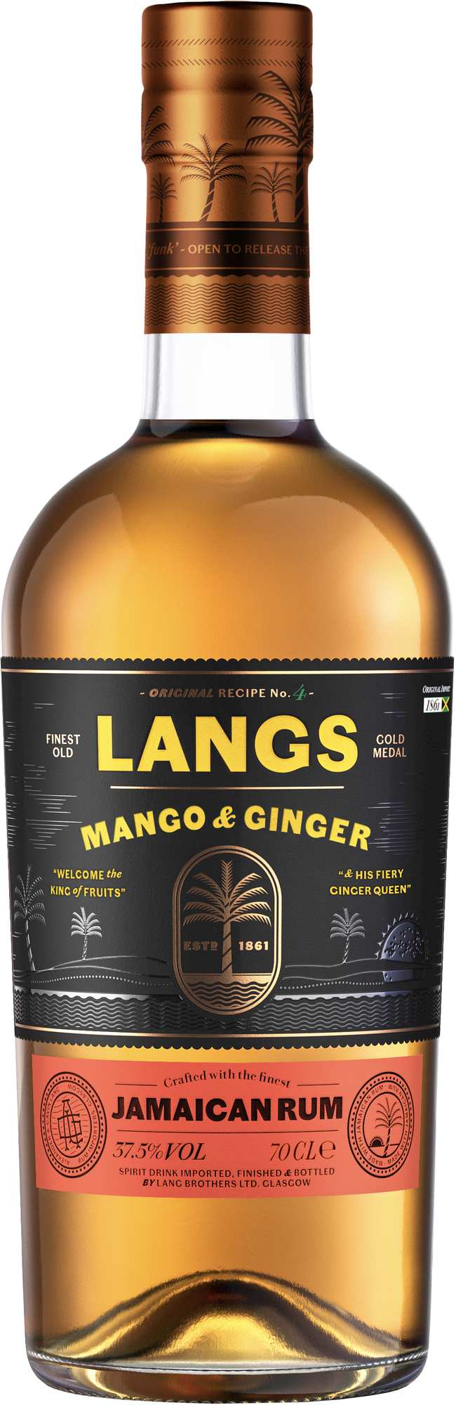 Langs Mango & Ginger 37,5% 0,7l