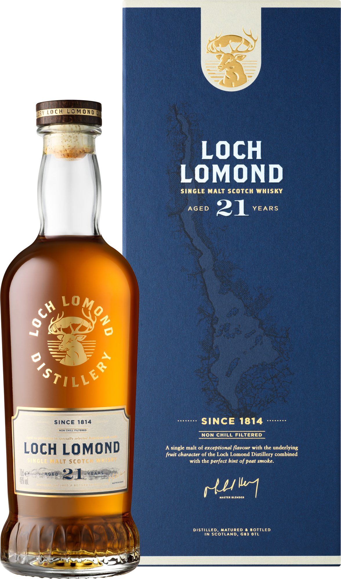 Loch Lomond 21 letá 46% 0,7l