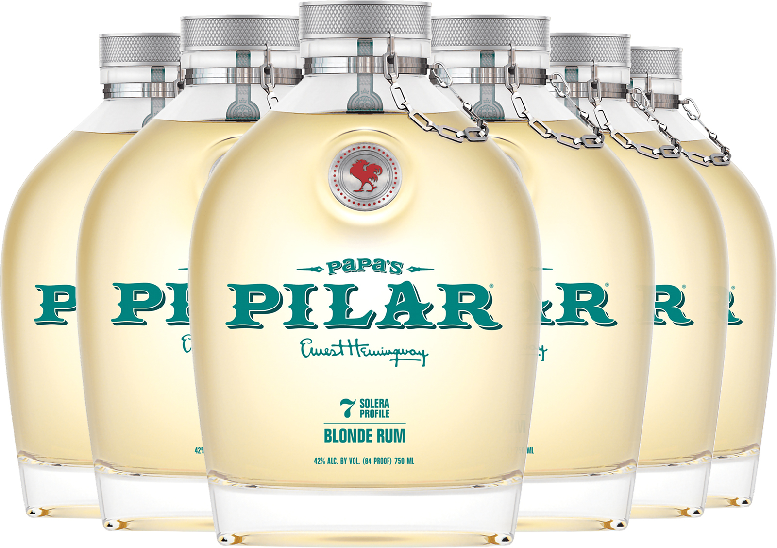Set 6x Papa's Pilar Blonde Rum (set 6 x 0.7 l)