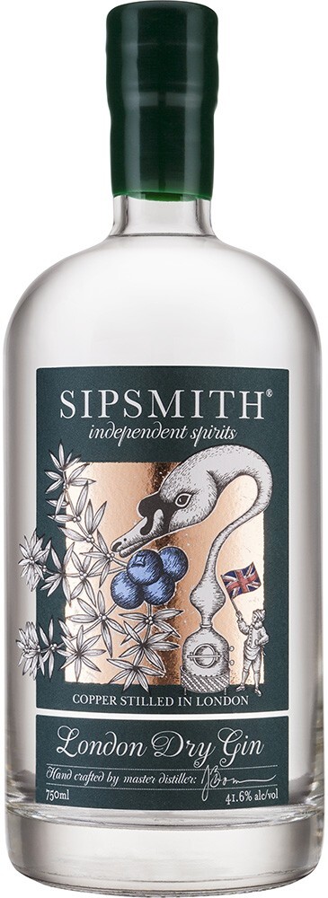 Obrázok Sipsmith London Dry Gin 0,7l (41,6%)