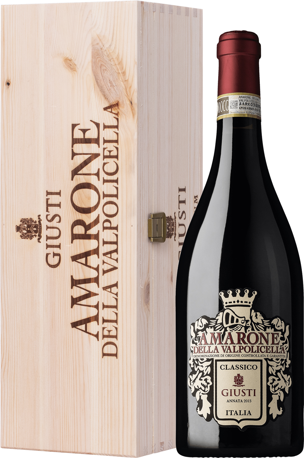 Giusti Amarone della Valpolicella Classico DOCG 1,5l 16,5% (darčekové balenie kazeta)