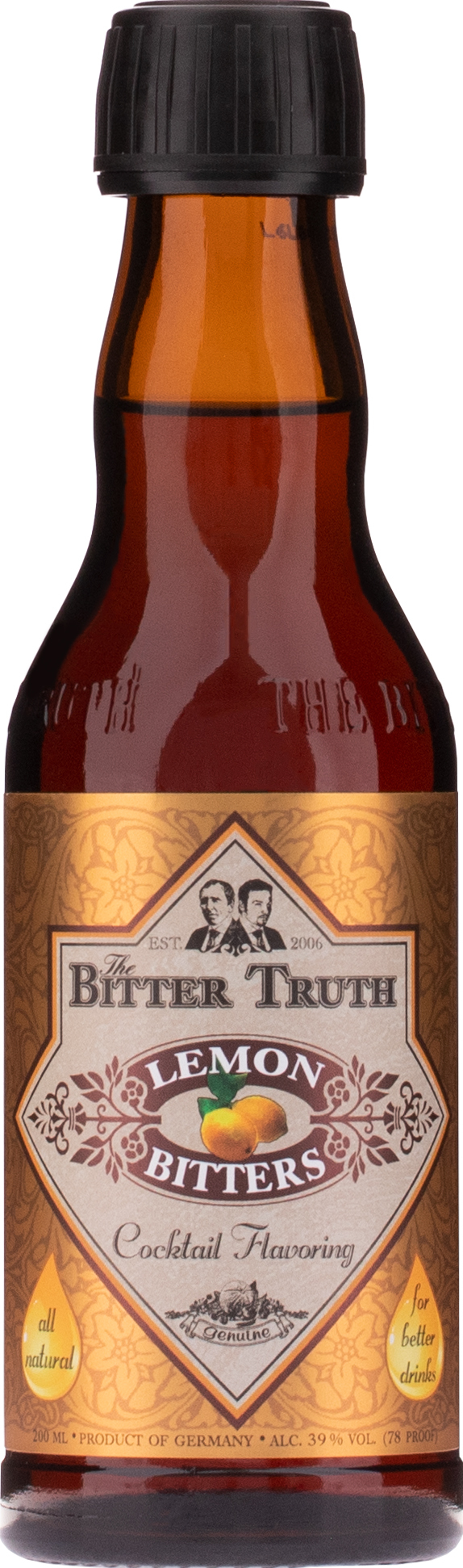 The Bitter Truth Lemon 39% 0,2l