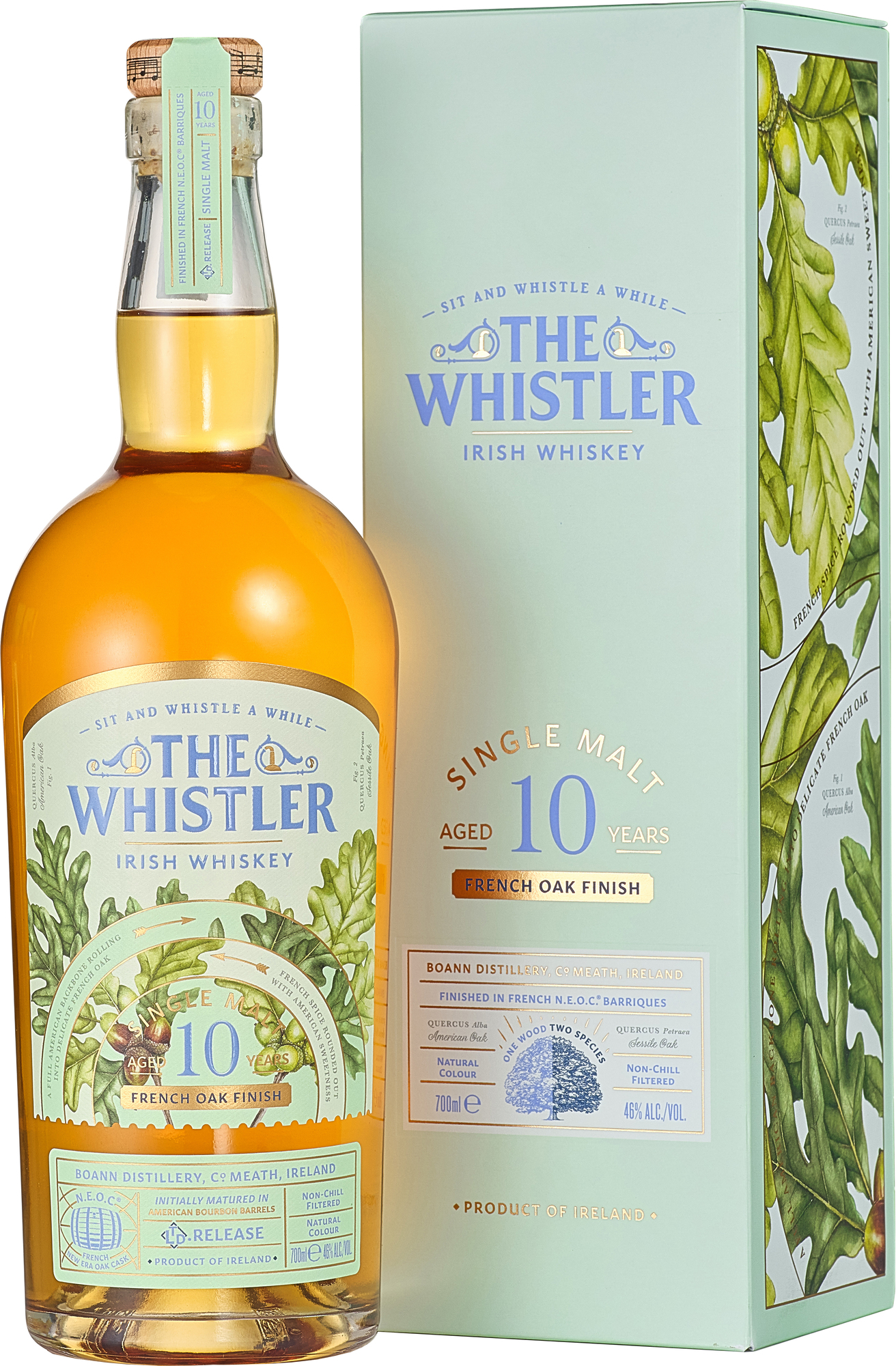 The Whistler French Oak 10 letá 46% 0,7l
