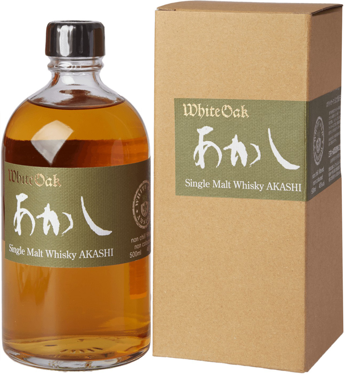 Obrázok Akashi Single Malt 0,5l 46%