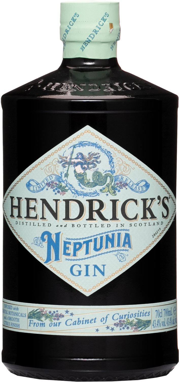 Gin Hendrick's Neptunia 43,4% 0,7l (holá láhev)