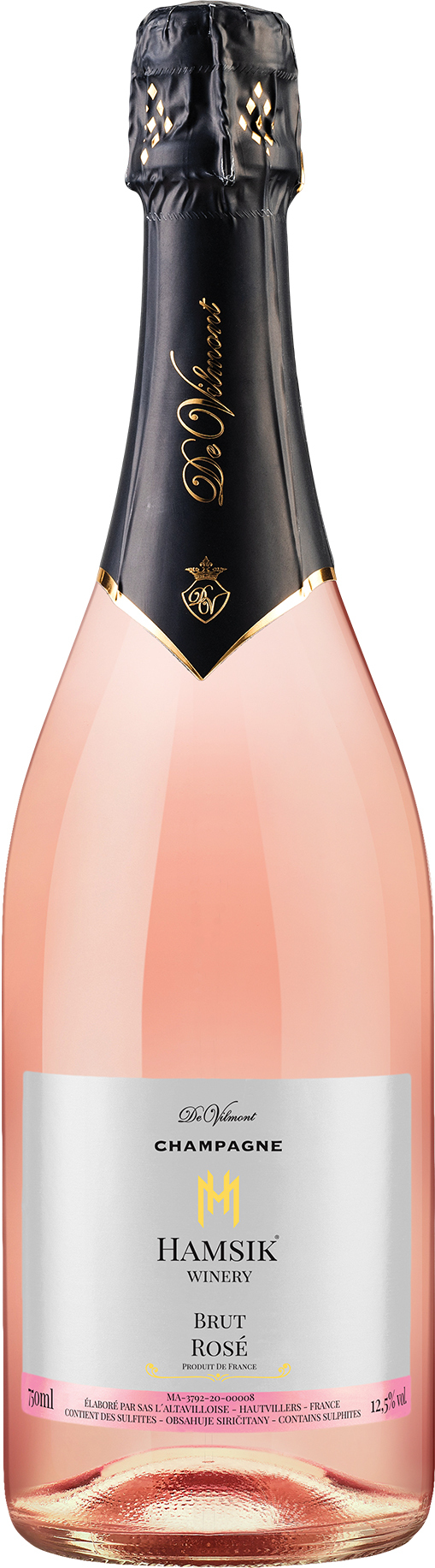 Hamsik Champagne Brut Rosé 12,5% 0,75l