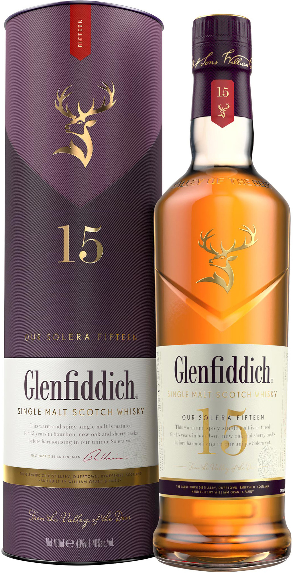 Glenfiddich 15 letá 40% 0,7l