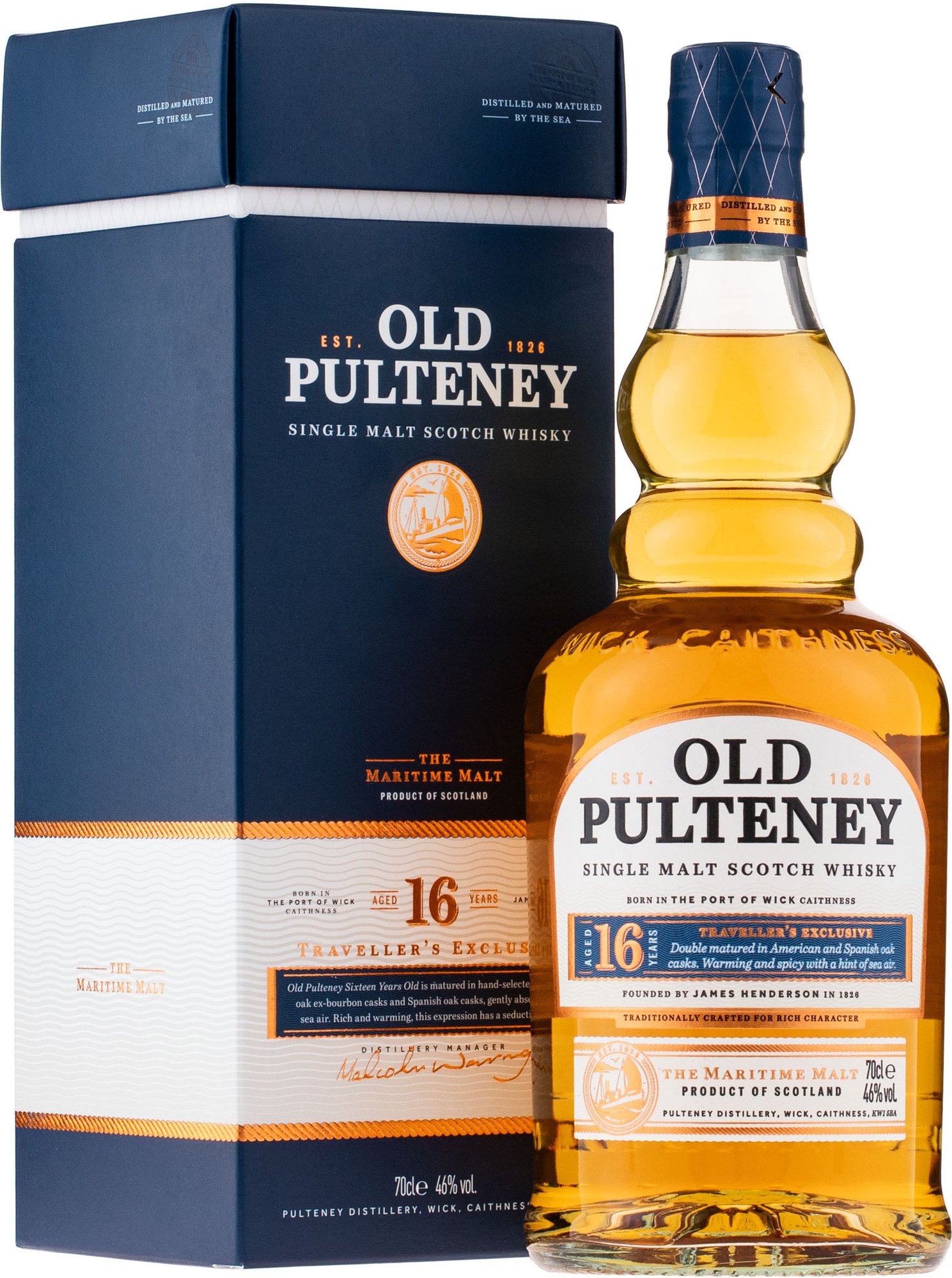 Old Pulteney 16 letá 46% 0,7l