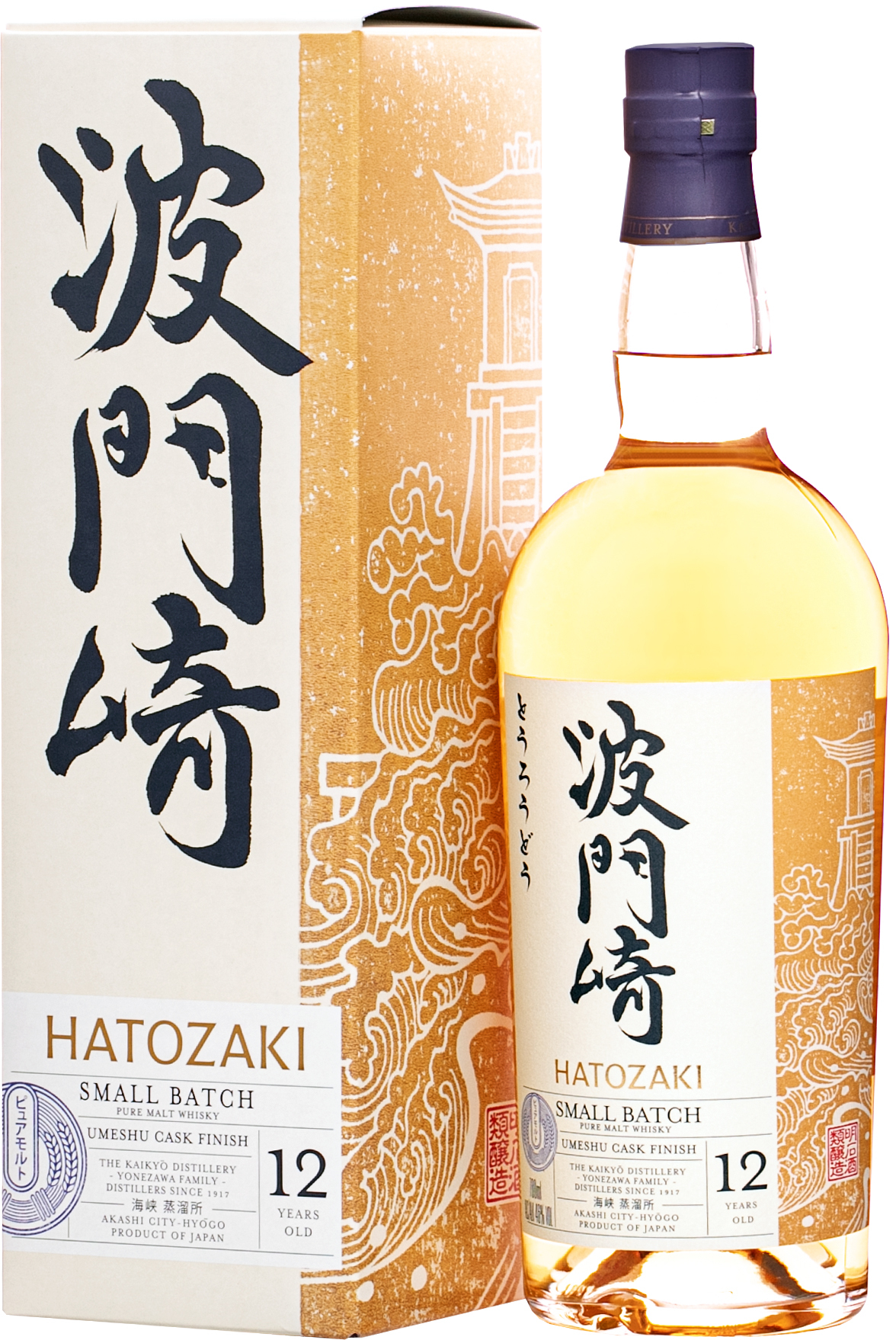 Hatozaki Small Batch 12 Y.O. Umeshu Cask Finish 46,0% 0,7 l