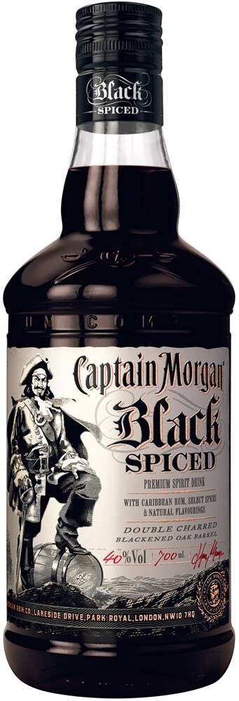 Obrázok Captain Morgan Black Spiced 1l 40%