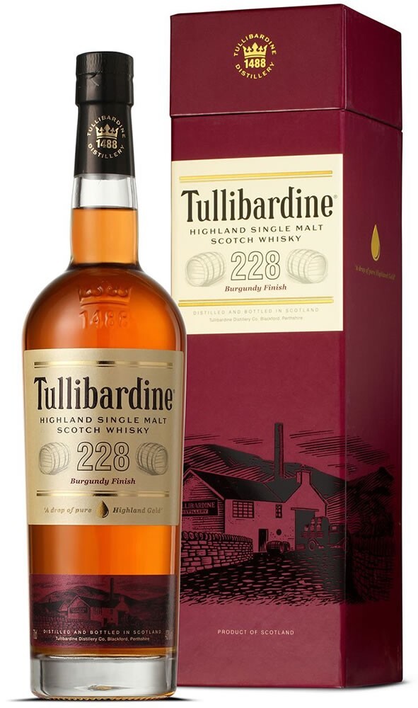 Obrázok Tullibardine 228 Burgundy Finish 43% 0,7l