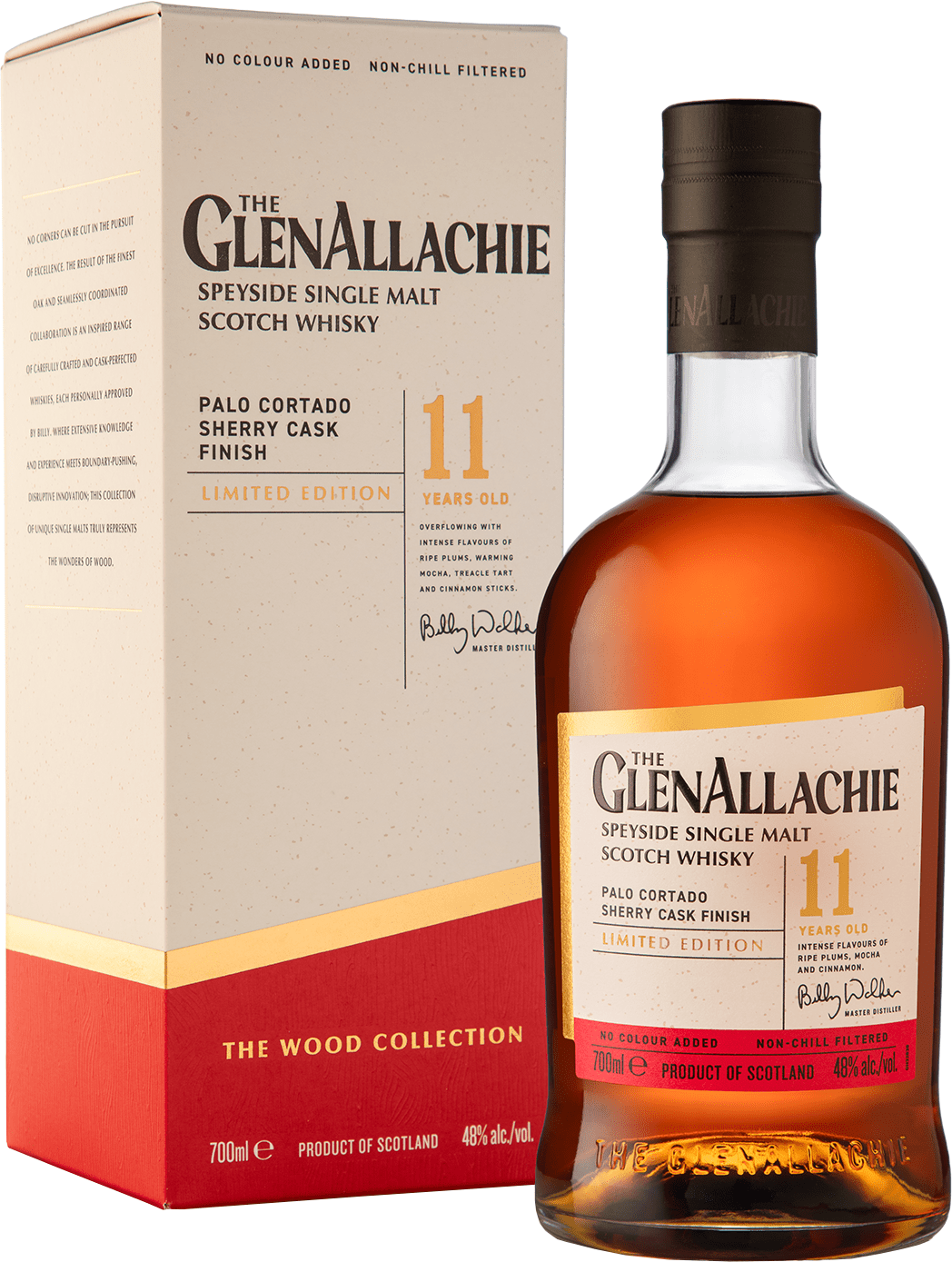The GlenAllachie 11letá Palo Cortado Sherry Cask 48% 0,7l, foto produktu