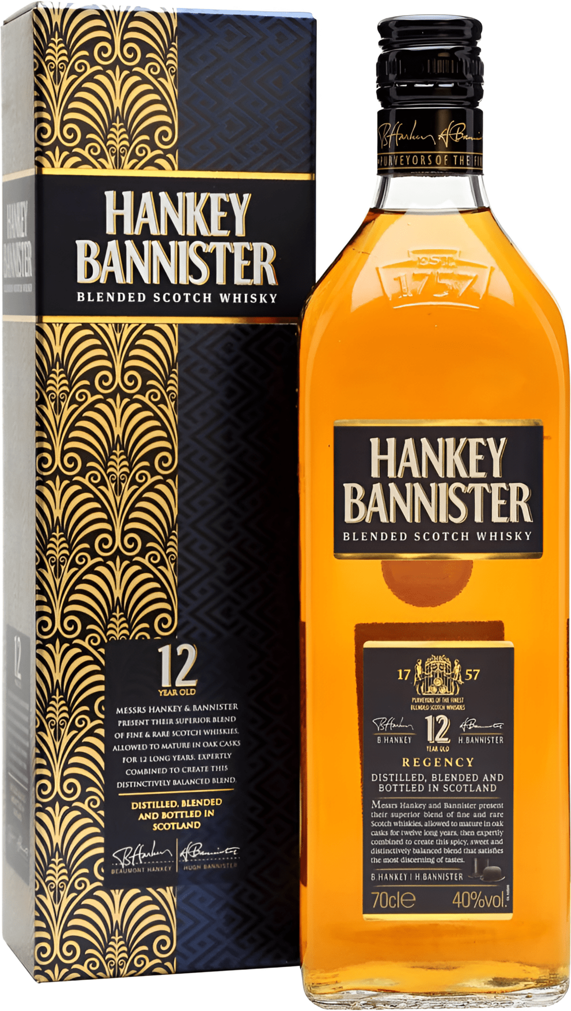 Hankey Bannister 12 letá 40% 1l