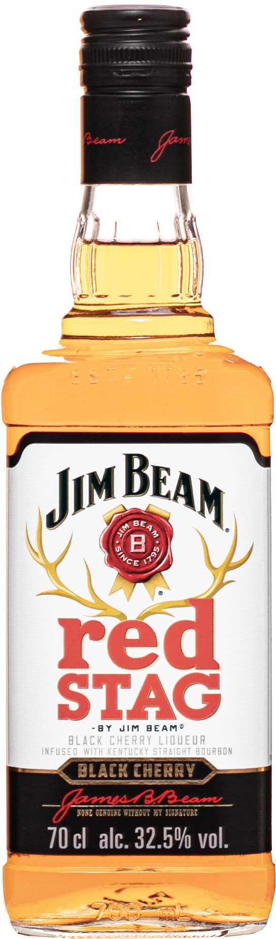 Jim Beam Red Stag 32,5% 0,7l (čistá fľaša)