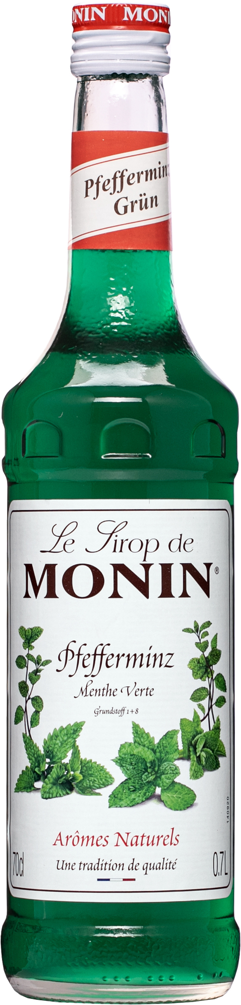 Monin Green Mint 0,7l (čistá fľaša)