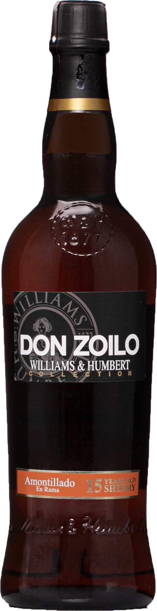 Don Zoilo Amontillado 15 leté sherry 19% 0,75l