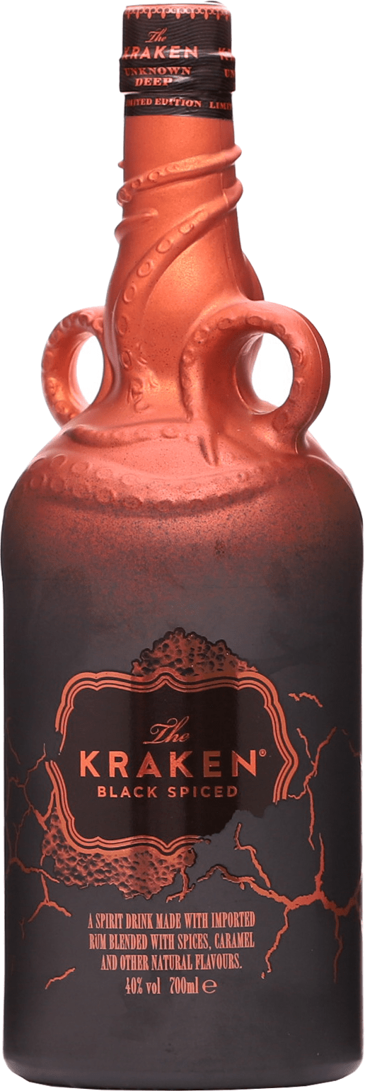 Kraken Black Spiced Unknown Deep Bottle 2022 40% 0,7l (čistá flaša)