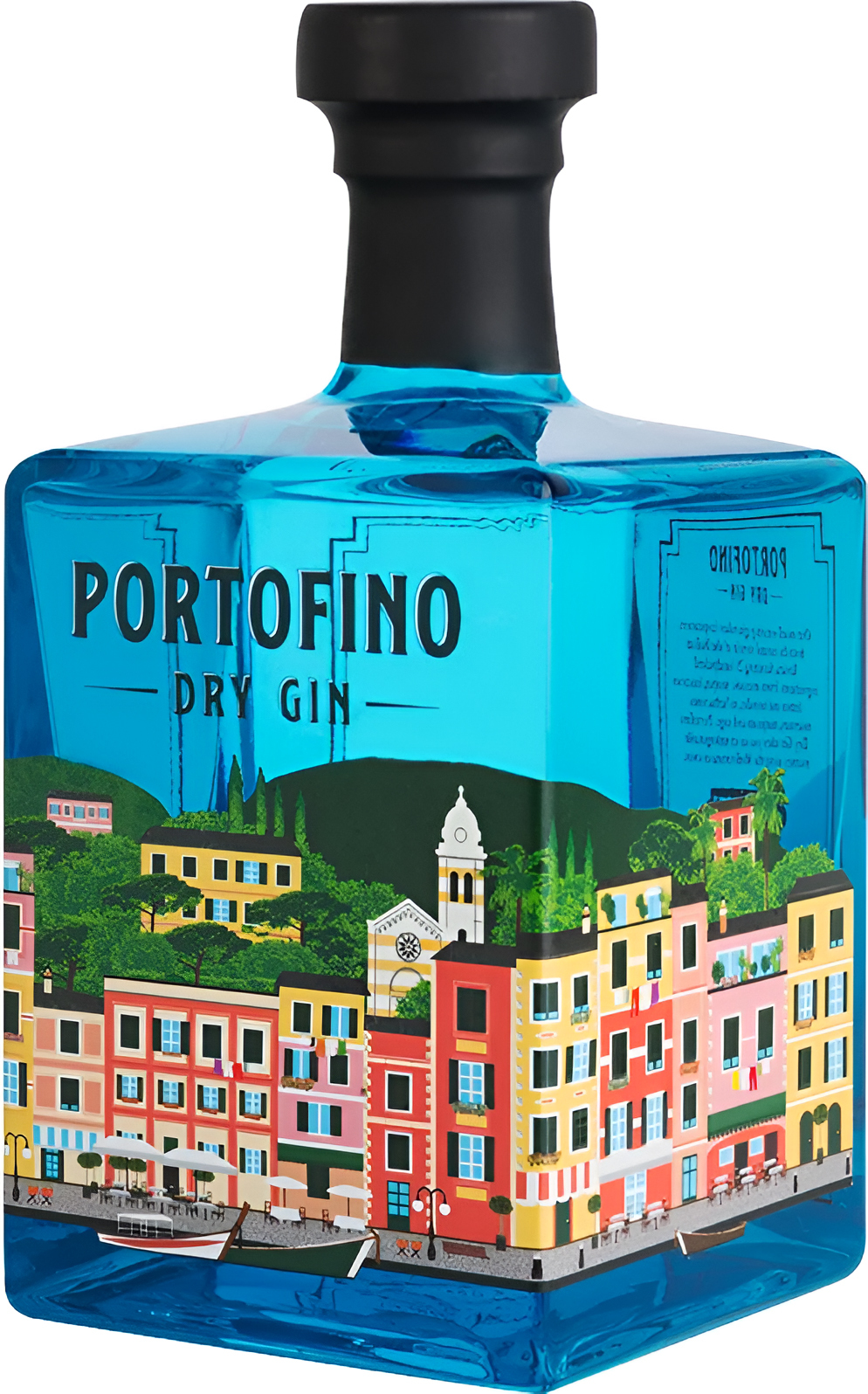 Portofino Dry Gin 43% 0,5l (čistá fľaša)