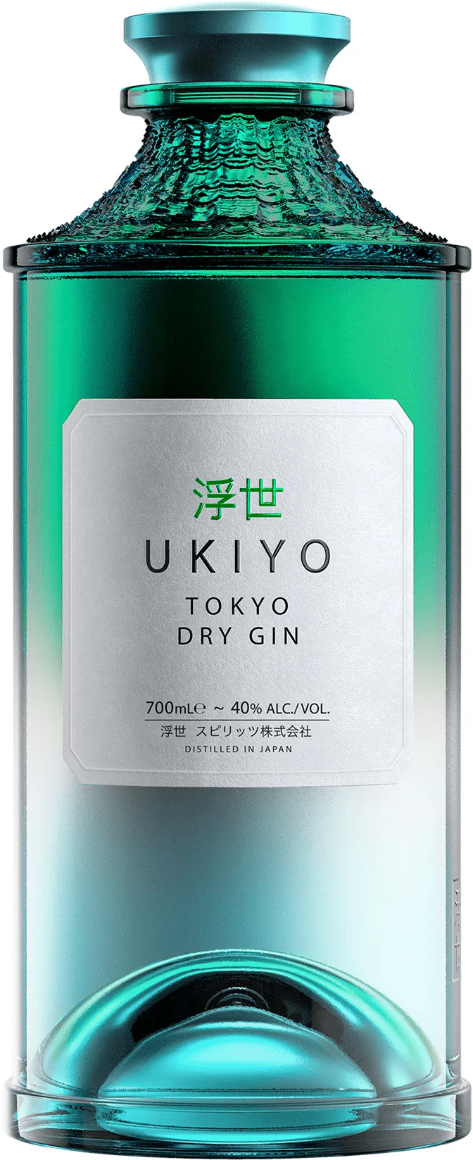 Ukiyo Japanese Tokyo Dry Gin 40% 0,7l