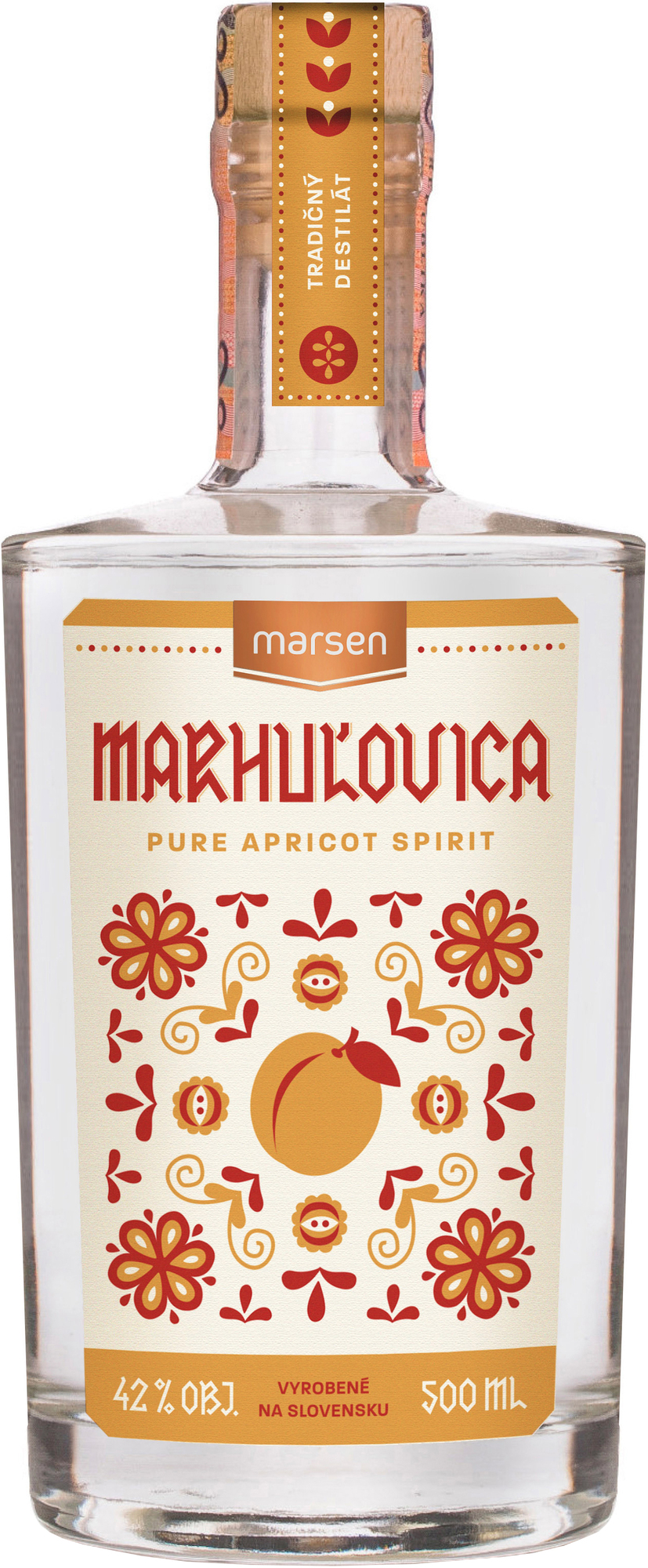 Obrázok Marsen Marhuľovica Traditional 0,5l (42%)