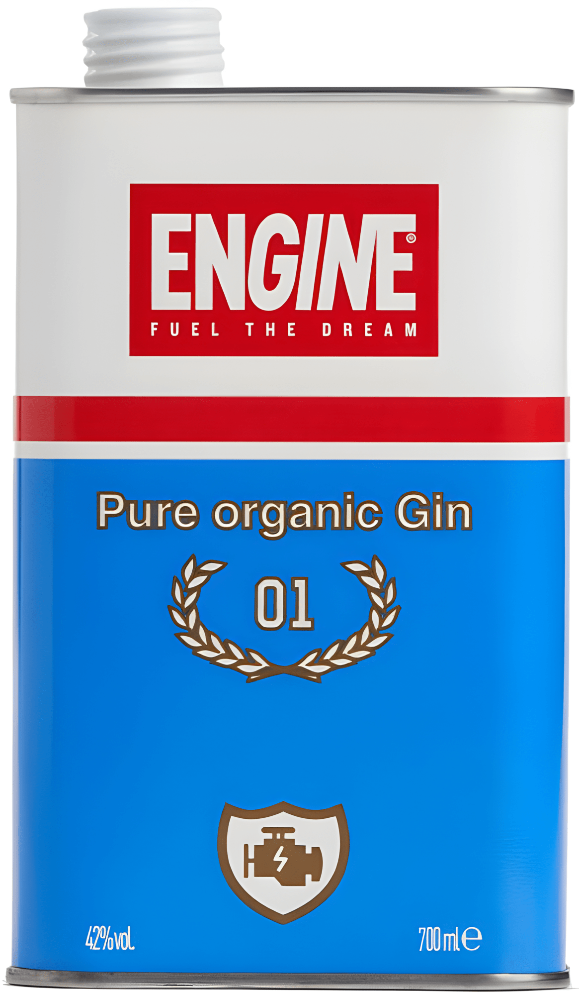Engine Organic Gin 42% 0,7l (čistá fľaša)