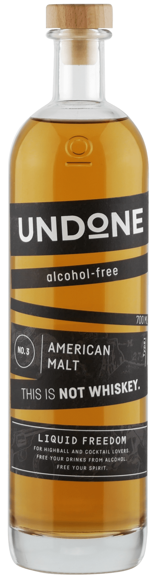 Undone No.3 Not Whiskey 0% 0,7l