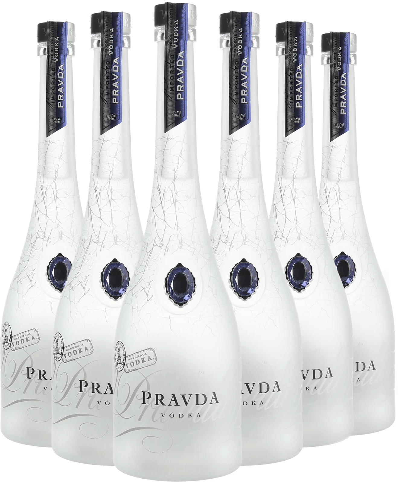Set 6x Pravda Vodka (set 6 x 0.7 l)
