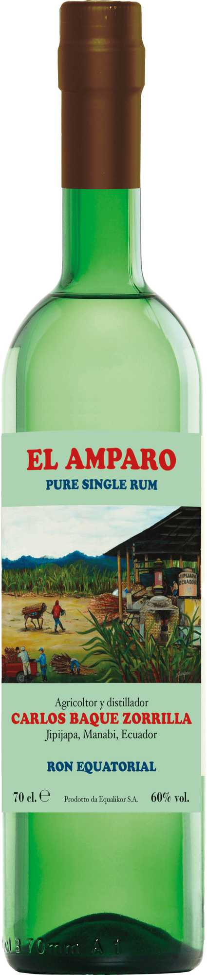 El Amparo 60% 0,7l (čistá fľaša)