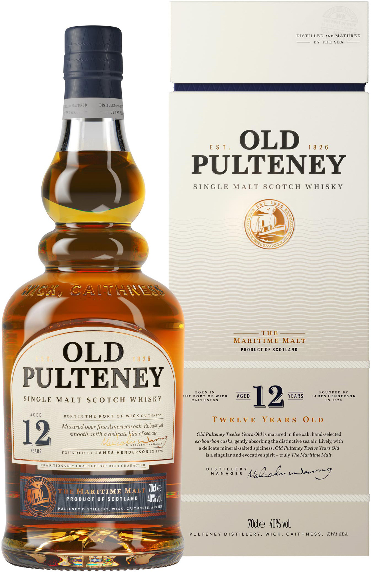 Old Pulteney 12 letá 40% 0,7l