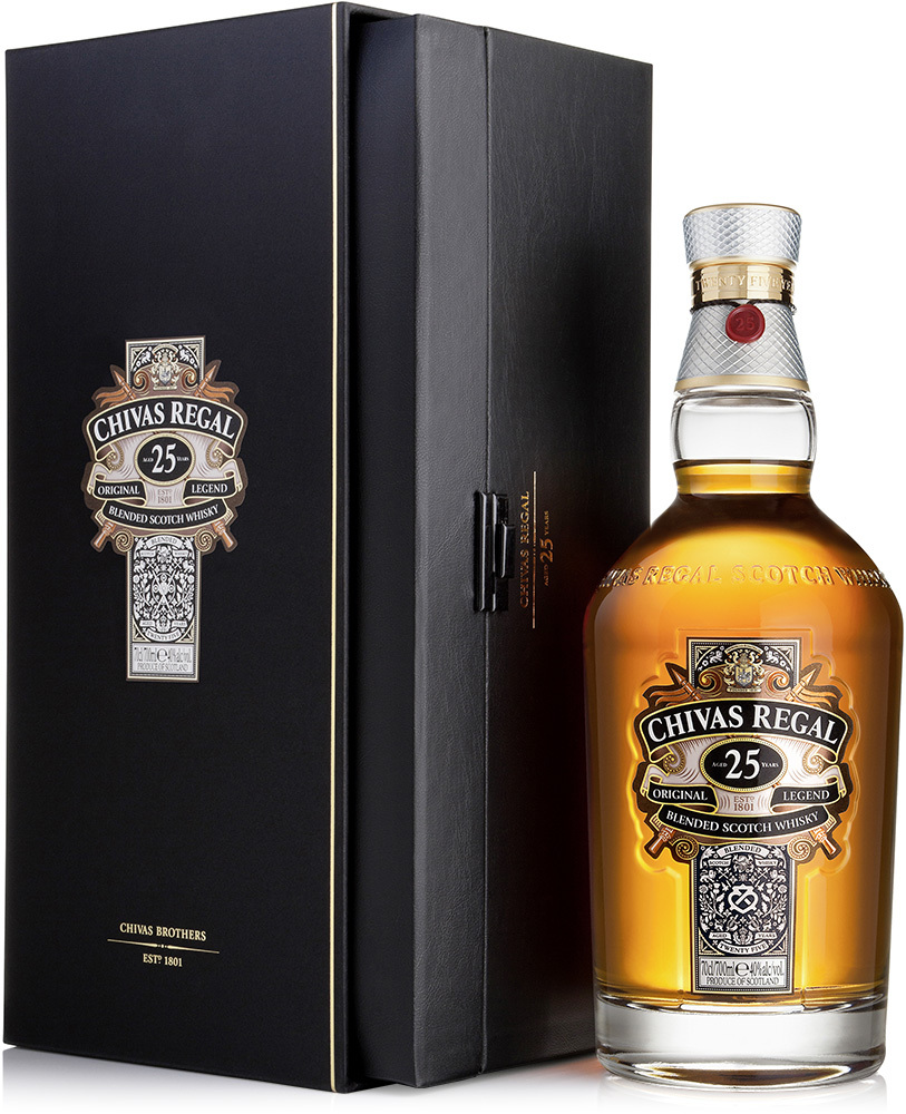 Obrázok Chivas Regal 25 ročná 40% 0,7l