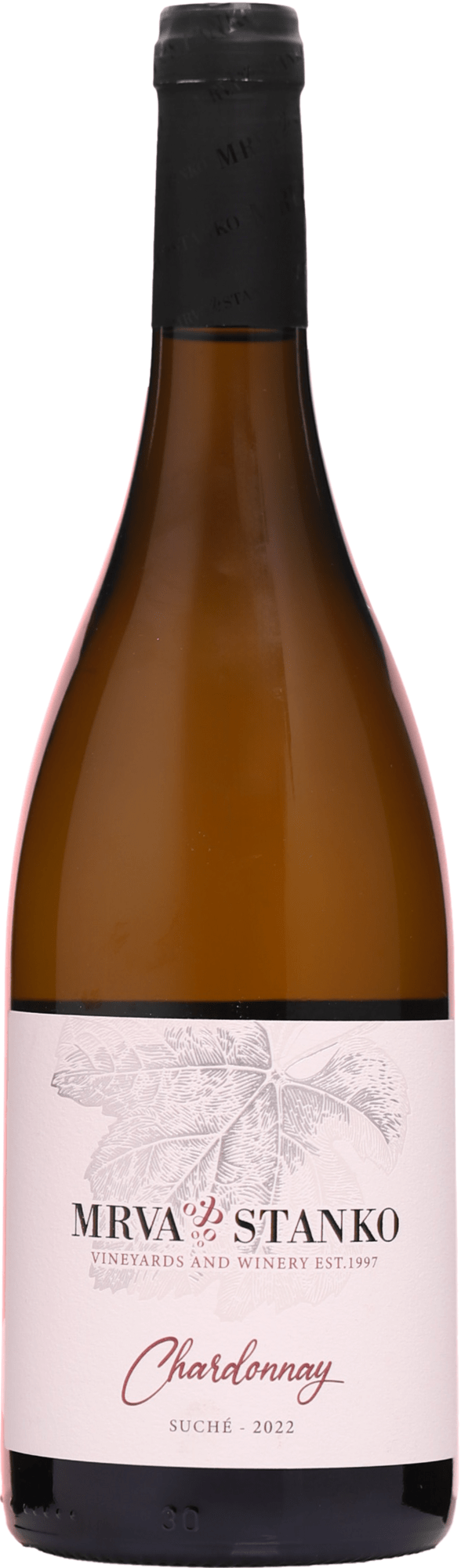 Mrva & Stanko Chardonnay 2022 13% 0,75l (čistá fľaša)