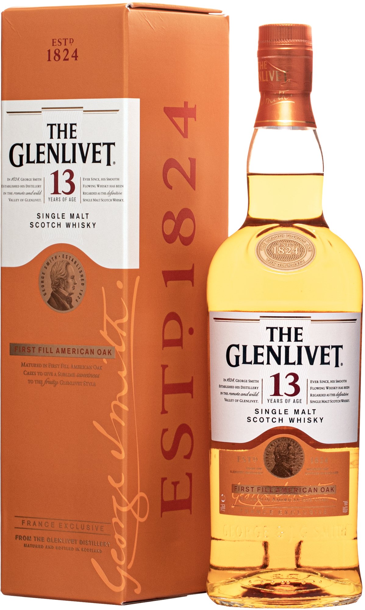 The Glenlivet 13 letá First Fill American Oak 40% 0,7l