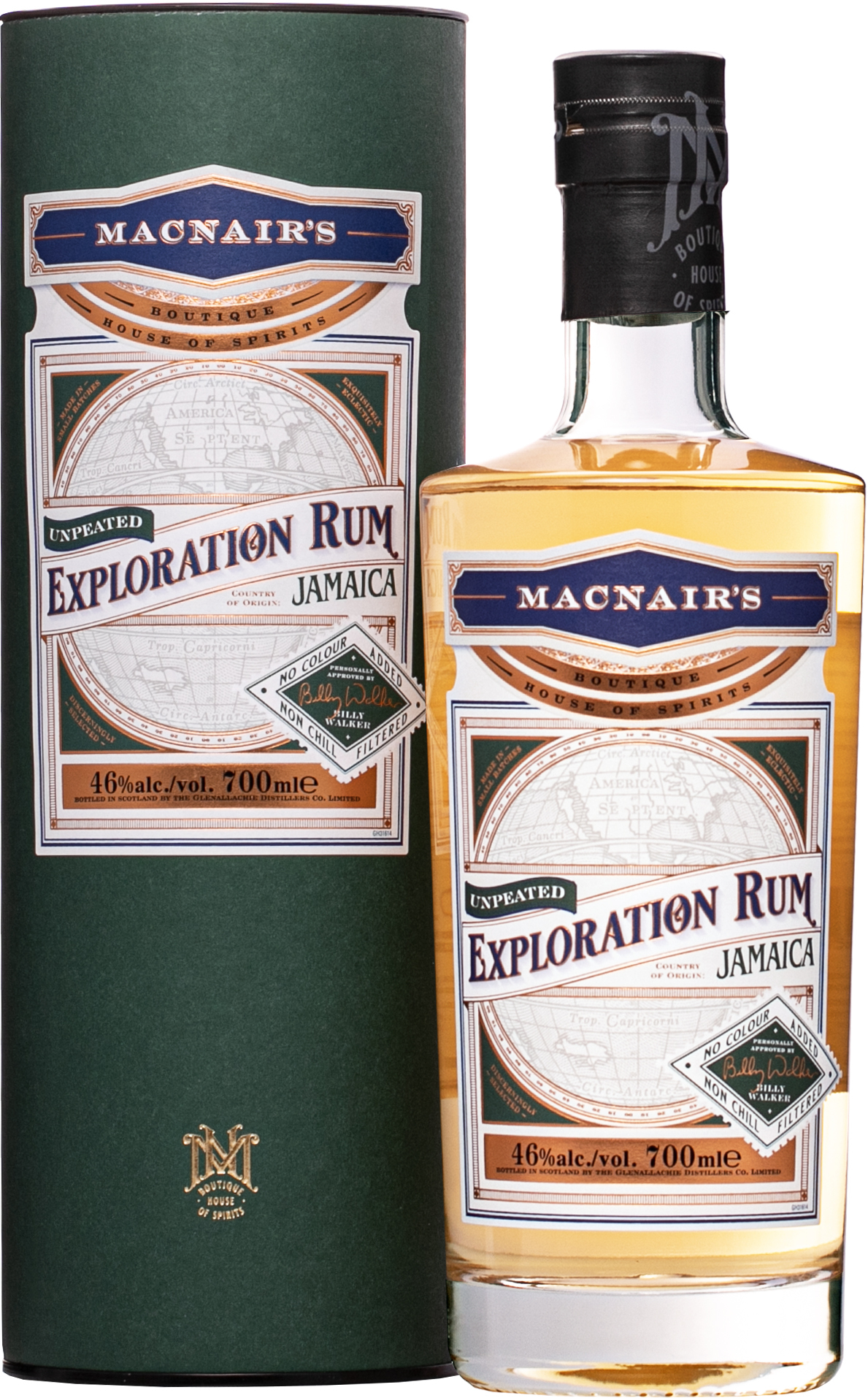 MacNair's Exploration Jamaica Unpeated 46% 0,7l